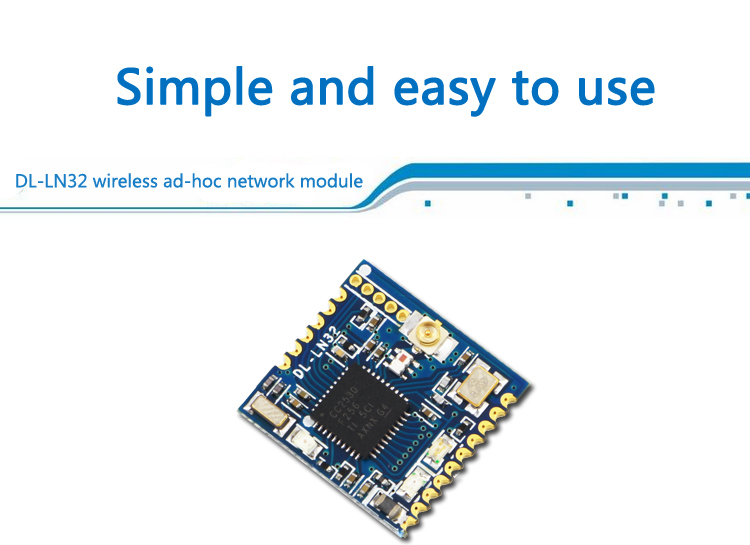 zigbee muti-hop ad-hoc module