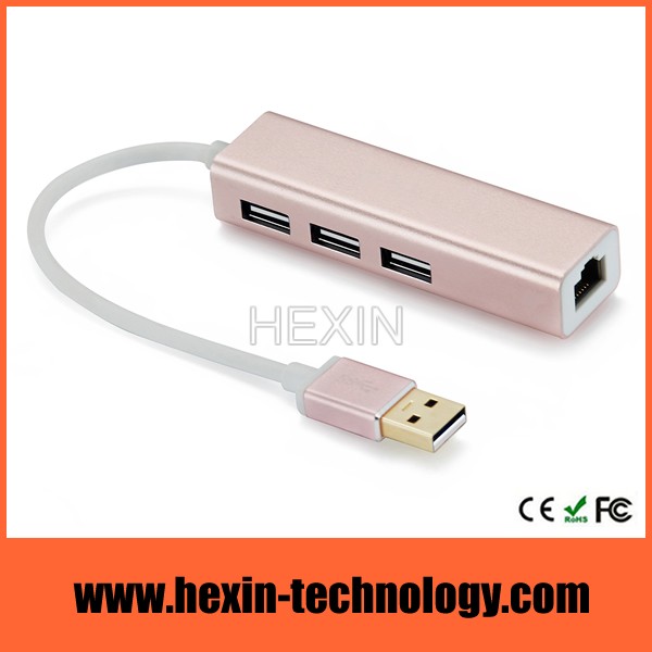 usb hub ethernet combo adapter