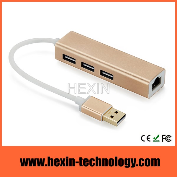 usb hub ethernet combo adapter