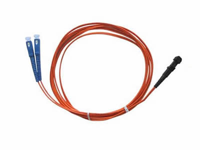 3m MTRJ-SC Duplex Multimode Fiber Optic Cable