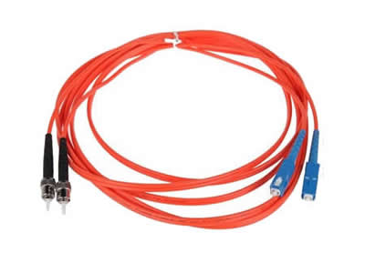 3m ST-SC Duplex Multimode Fiber Optic Cable
