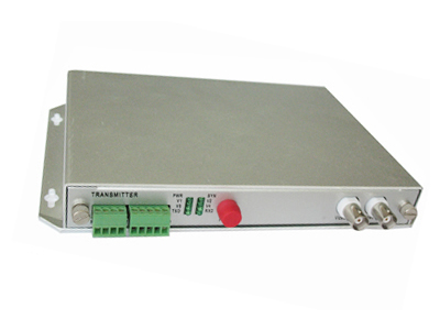 2-Channel Video + 1-Channel Reverse Data Optical Transmitter & Receiver
