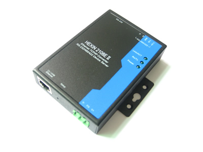 RS-232/RS-485/RS-422 to Ethernet TCP/IP Serial Device Server