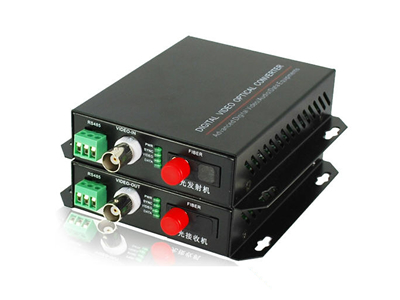 1-Kanal Video + 1-CH Reverse-Daten Optische Transmitter & Receiver