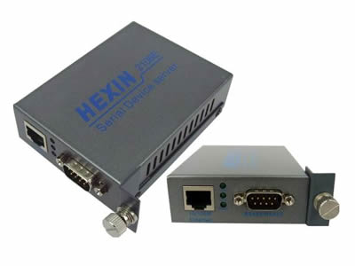 Rackmount RS-485/RS-422 Um Ethernet TCP / IP Serial Device Server