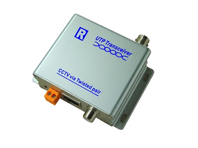 Active UTP Video + Audio + Data Balun Transmitter / Receiver