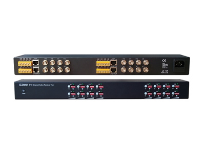 Rack-mountable 16 Channel Active UTP Video Balun Receiver 