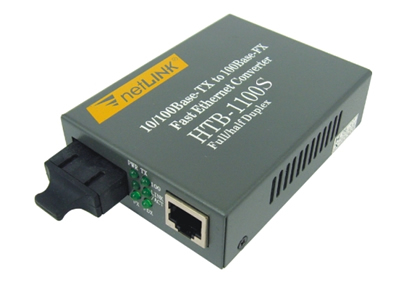 netLINK 10/100M Single-Mode Glasfaser Ethernet Media Converter