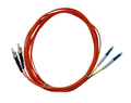 3m LC-ST Duplex Multimode Fiber Optic Cable