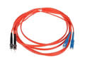 3m ST-SC Duplex Multimode Fiber Optic Cable
